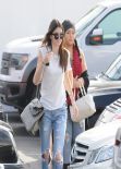 Kendall Jenner Street Style - Shopping in West Hollywood - December 2013