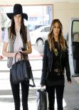 Kim Kardashian & Kendall Jenner - Childrens Hospital in Xmas Visit Los Angeles - December 2013