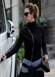 Kim Kardashian Street Style - Visits a Friend in Beverly Hills - December 2013