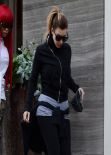 Kim Kardashian Street Style - Visits a Friend in Beverly Hills - December 2013
