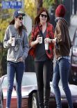 Kristen Stewart Street Style - in Jeans in Los Angeles - December 2013