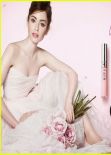 Lily Collins - Face of Lancome Paris Spring 2014 Collection