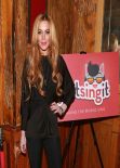 Lindsay Lohan - "Just Sing It" App Launch in New York City - December 2013