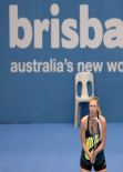 Maria Sharapova - Practice Session 2014 Brisbane International