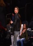 Miranda Kerr - Attending Knicks VS Raptors - Madison Square Garden, New York City