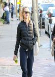 Reese Witherspoon Street Style - out in Brentwood - December 2013