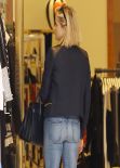 Reese Witherspoon Street Style - Shopping  in Beverly Hills - December 2013 