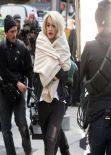 Rita Ora - On set of a DKNY Photoshoot in New York City - Dec. 2013