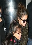 Selena Gomez Street Style - Arriving in Chicago - December 2013