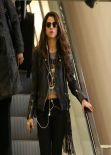 Selena Gomez Street Style - LAX December 2013