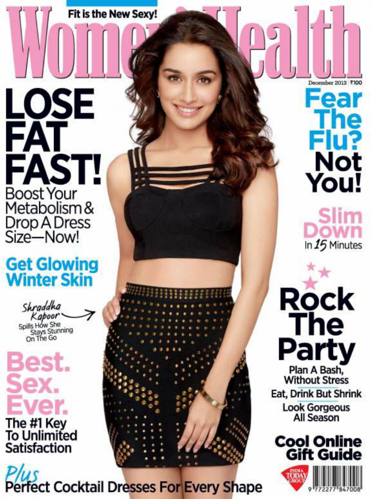 Shraddha Kapoor – WOMENS'S HEALTH Magazine (India) – December 2013