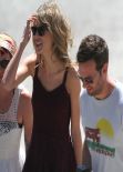 Taylor Swift at Cottesloe Beach in Perth - Australia December 2013 