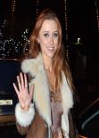 Una Healy Style - RTE Studios For "Late Late Show" in Dublin - December 2013