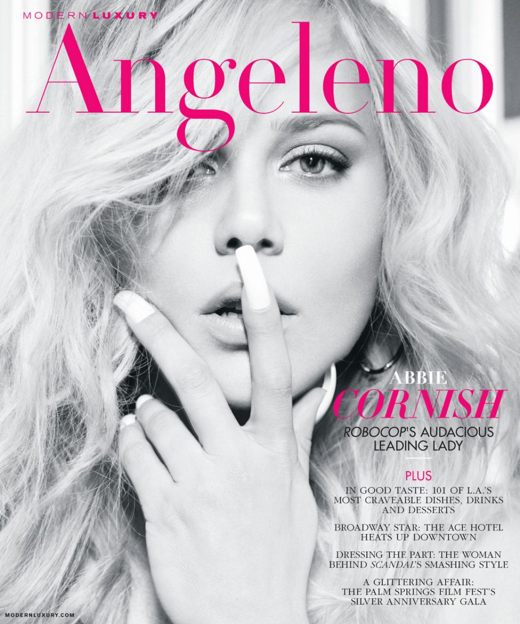 Abbie Cornish - ANGELINO Magazine - February 2014 Issue