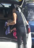 Adriana Lima Gym Style - Leaving a Gym in Miami. January 2014