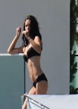 Adriana Lima – Victoria’s Secret Bikini Photoshoot in Miami Beach -  Part 2, January 2014