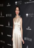 Alexa Chung Wears Vintage Balenciaga Dress at The Weinstein Company Golden Globe After Party