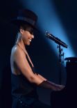 Alicia Keys Performs at the Los Angeles Convention Center - A GRAMMY Salute To The Beatles