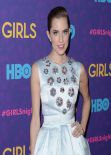 Allison Williams Attends GIRLS Season 3 Premiere in New York City