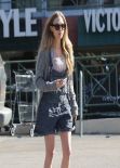Amanda Seyfried Shows Off Her Legs - West Hollywood, January 2014