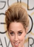 Amber Heard at Golden Globe Awards, January 2014