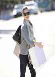 Amy Adams Street Style - Wears Jeans in Beverly Hills, January 2014