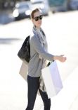 Amy Adams Street Style - Wears Jeans in Beverly Hills, January 2014