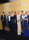 Amy Adams Wears Antonio Berardi Dress at 2014 SAG Awards