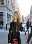 Amy Willerton Style - at BBC In London - January 2014
