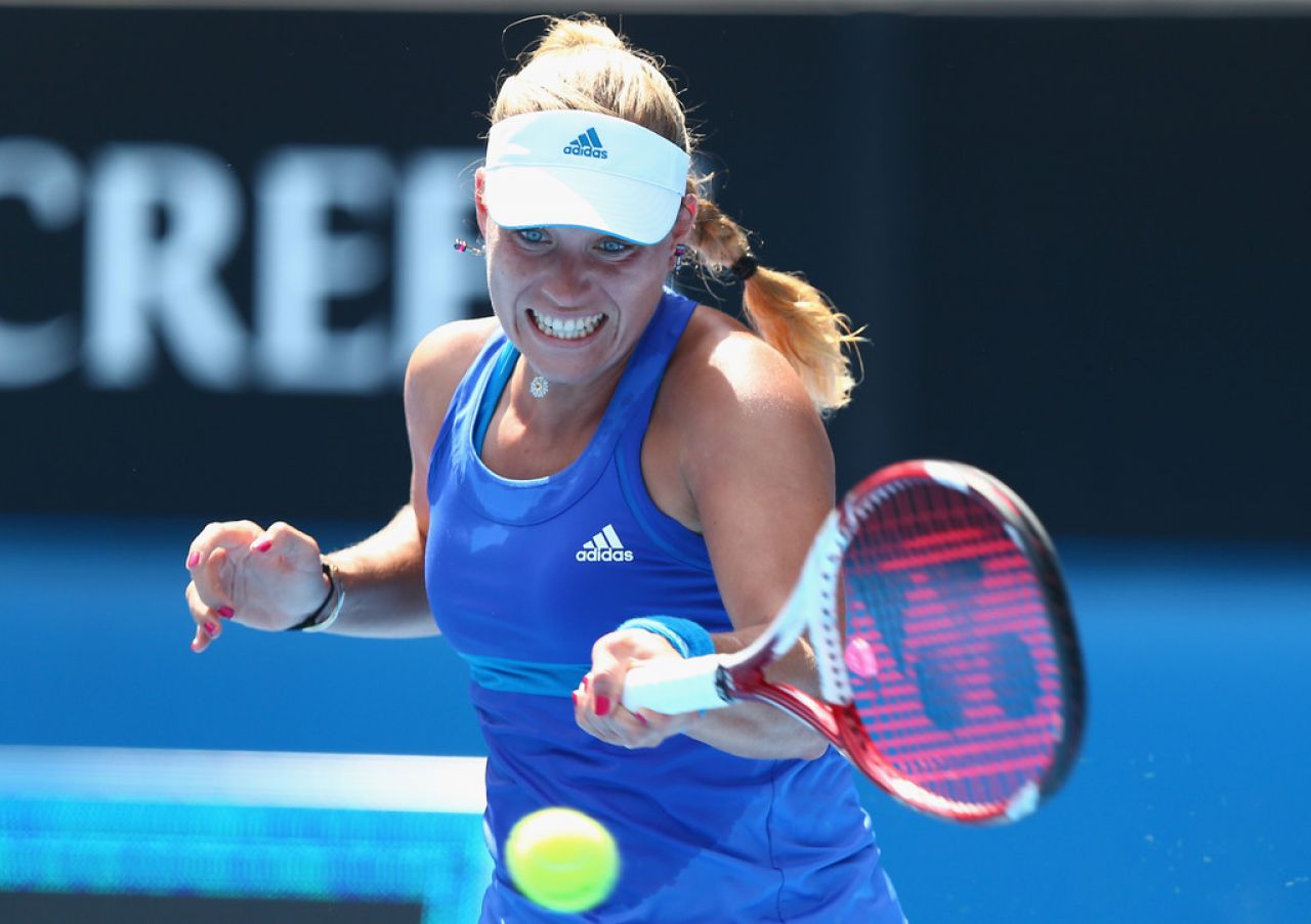 Angelique Kerber - Australian Open in Melbourne, January 15, 2014