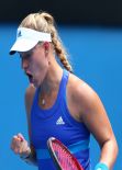 Angelique Kerber - Australian Open in Melbourne, January 15, 2014
