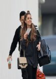 Ariana Grande Street Style - Leaves a Recording Studio in Hollywood - January 2014