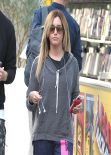 Ashley Tisdale Gym Style - Head into an Equinox Gym - Los Angeles - January 2014