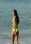 Bella Twins Brianna & Stephanie Garcia-Colace Bikini Candids - Los Angeles Beach, January 2014