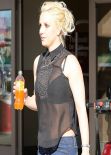 Britney Spears Street Style - Calabasas, January 2014