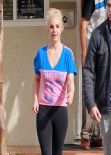 Britney Spears Street Style - in Tights Out in Los Angeles - January 2014