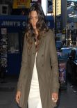 Camila Alves Leaving The Lamb Club Restaurant in New York - January 2014