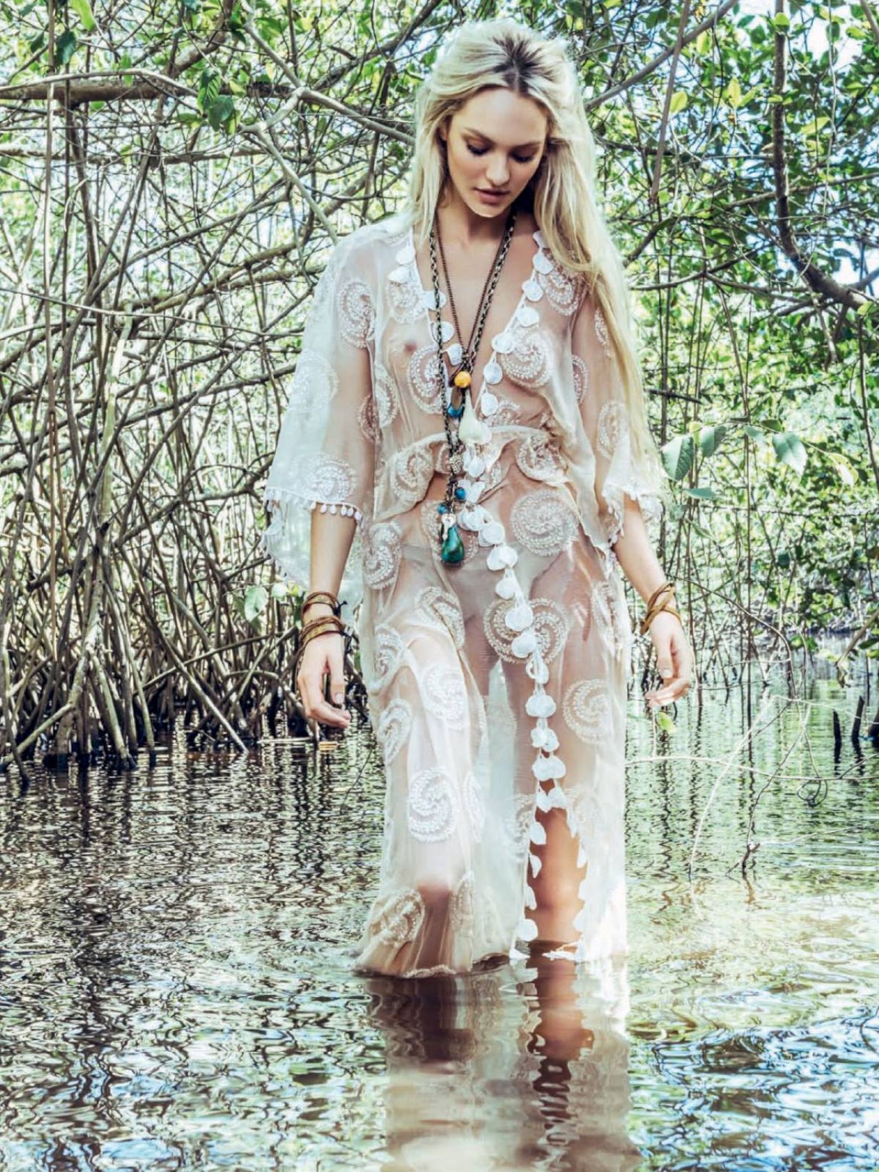 Candice Swanepoel Vogue Magazine Brazil January 2014 Issue Part Ii