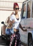 Christina Milian - Dancing with the Stars Rehearsal in LA, January 2014