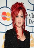 Cyndi Lauper at Pre-GRAMMY Gala in Los Angeles, January 2014