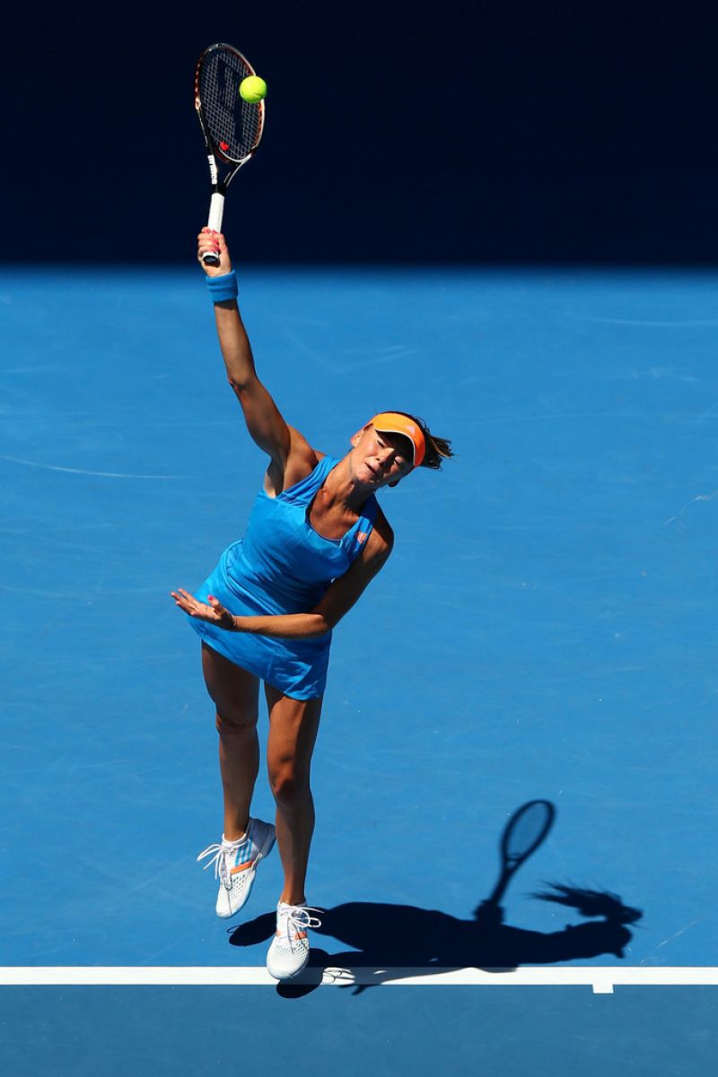 Daniela Hantuchova - Australian Open in Melbourne, January 17, 2014 ...
