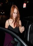 Debby Ryan Night Out Style - Leaving Chateau Marmont Restaurant in West Hollywood - Jan. 2014