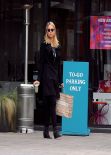 Dianna Agron Street Style - Leaving Cafe Gratitude in Los Angeles