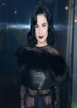 Dita von Teese - Fashion Dinner for "Sidaction" at "Pavillon d