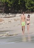 Emma Watson in a Bikini – with New Boyfriend Matt Janney on a Caribbean Beach. January 2014 (106 Photos!)