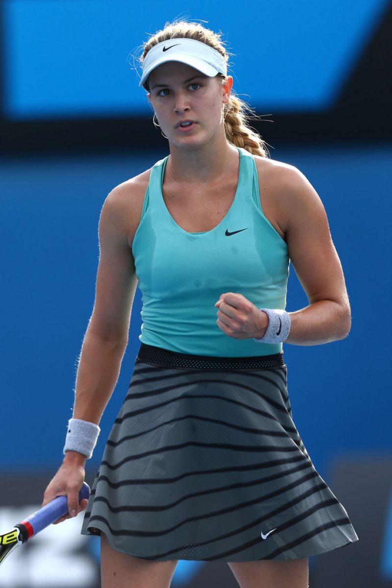 Eugenie Bouchard - Australian Open in Melbourne, January 15, 2014