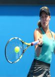 Eugenie Bouchard - Australian Open in Melbourne, January 17, 2014