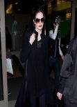 Eva Green Style - Arrives at LAX Airport - Jan. 2014 • CelebMafia