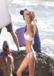 Gisele Bundchen Bikini Candids - Photoshoot for H&M in Costa Rica, January 2014