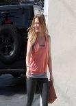 Hilary Duff - Leaving the Gym - January 2014